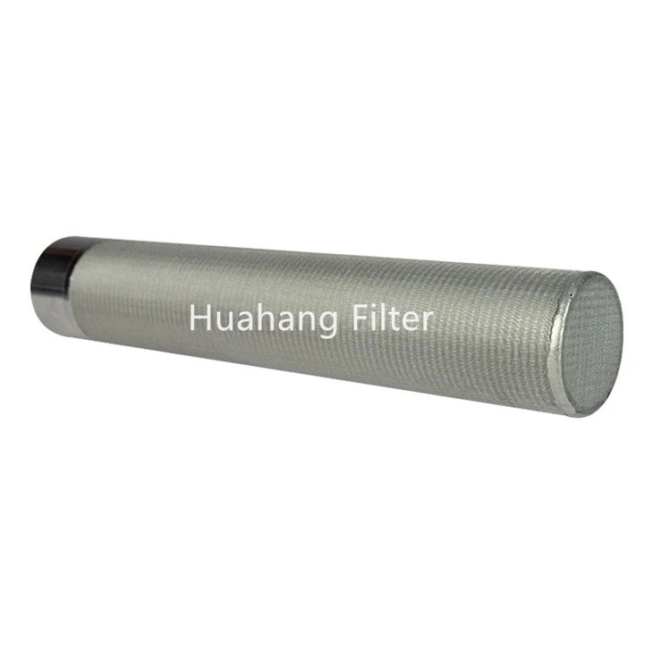 Huahang SS316 Sintered Metal Mesh Filter Element